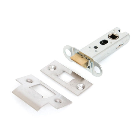 From The Anvil Locks & Latches Satin Stainless Steel / Tubular Mortice Latch / 3" From The Anvil - SSS 3" Heavy Duty Latch