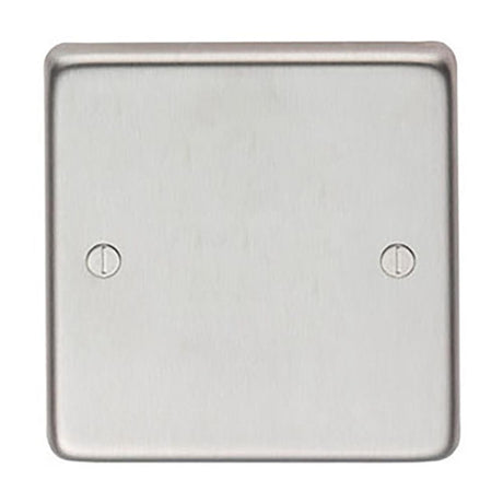 From The Anvil Electrical Satin Stainless Steel / Single Blank Plate From The Anvil - SSS Single Blank Plate