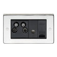 From The Anvil Electrical Satin Stainless Steel / Sky Plus Socket From The Anvil - SSS Sky Plus Socket
