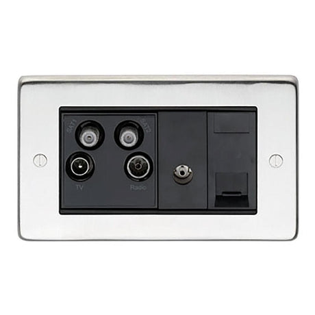 From The Anvil Electrical Satin Stainless Steel / Sky Plus Socket From The Anvil - SSS Sky Plus Socket