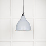 From The Anvil Electrical Accent / Ceiling Pendants From The Anvil - White Gloss Brindley Pendant in Birch