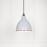 From The Anvil Electrical Accent / Ceiling Pendants From The Anvil - White Gloss Brindley Pendant in Birch