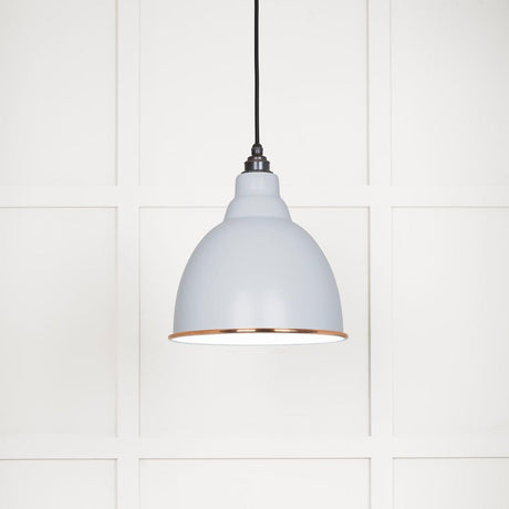 From The Anvil Electrical Accent / Ceiling Pendants From The Anvil - White Gloss Brindley Pendant in Birch