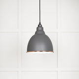 From The Anvil Electrical Accent / Ceiling Pendants From The Anvil - White Gloss Brindley Pendant in Bluff