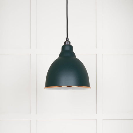 From The Anvil Electrical Accent / Ceiling Pendants From The Anvil - White Gloss Brindley Pendant in Dingle