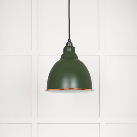 From The Anvil Electrical Accent / Ceiling Pendants From The Anvil - White Gloss Brindley Pendant in Heath