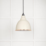 From The Anvil Electrical Accent / Ceiling Pendants From The Anvil - White Gloss Brindley Pendant in Teasel