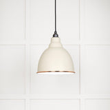 From The Anvil Electrical Accent / Ceiling Pendants From The Anvil - White Gloss Brindley Pendant in Teasel