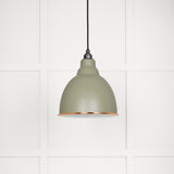 From The Anvil Electrical Accent / Ceiling Pendants From The Anvil - White Gloss Brindley Pendant in Tump