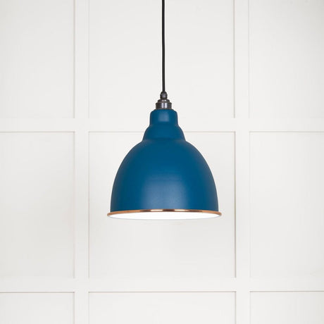 From The Anvil Electrical Accent / Ceiling Pendants From The Anvil - White Gloss Brindley Pendant in Upstream
