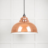 From The Anvil Electrical Accent / Ceiling Pendants From The Anvil - White Gloss Harborne Pendant in Copper