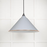From The Anvil Electrical Accent / Ceiling Pendants From The Anvil - White Gloss Hockley Pendant in Birch