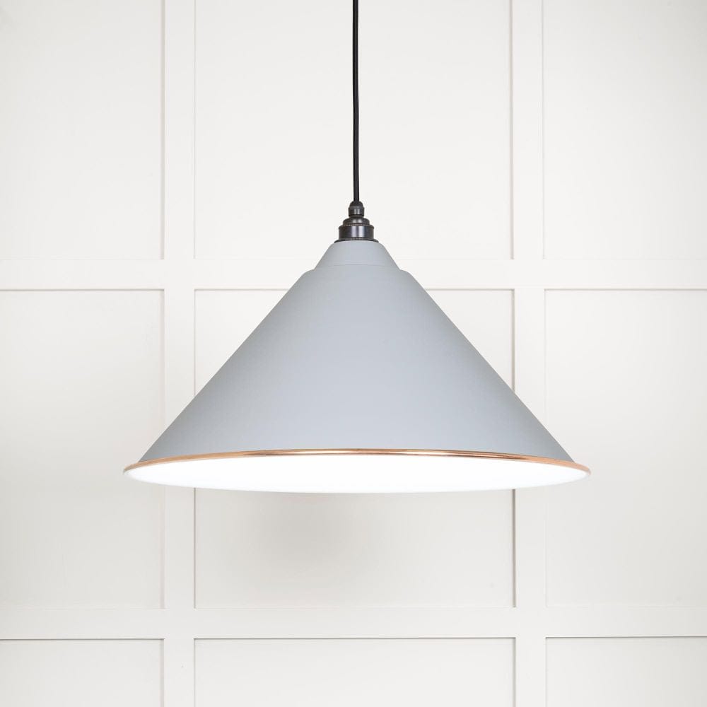 From The Anvil Electrical Accent / Ceiling Pendants From The Anvil - White Gloss Hockley Pendant in Birch