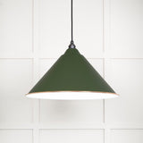 From The Anvil Electrical Accent / Ceiling Pendants From The Anvil - White Gloss Hockley Pendant in Heath