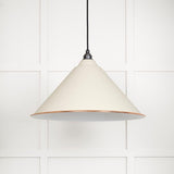 From The Anvil Electrical Accent / Ceiling Pendants From The Anvil - White Gloss Hockley Pendant in Teasel
