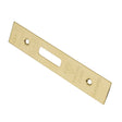 High quality image of Eurospec - Easi T Forend Strike & Fixing Pack To Suit Euro Profile BS Cylinder D | Sku. fsf5019pvd | Trade Door Handles, Kendal.