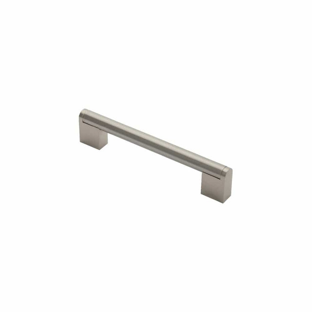 Finger Tip Design Cabinet Hardware Satin Nickel/Stainless Steel / Cabinet Pull Handles / 128mm c/c FTD - Bar Handle 128mm - Satin Nickel/Stainless Steel