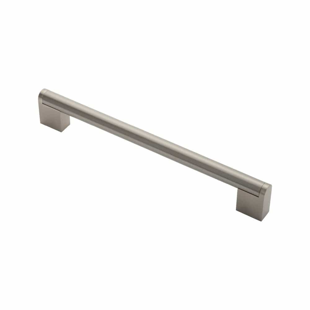 Finger Tip Design Cabinet Hardware Satin Nickel/Stainless Steel / Cabinet Pull Handles / 192mm c/c FTD - Bar Handle 192mm - Satin Nickel/Stainless Steel