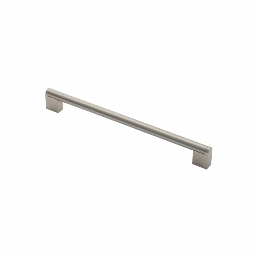 Finger Tip Design Cabinet Hardware Satin Nickel/Stainless Steel / Cabinet Pull Handles / 256mm c/c FTD - Bar Handle 256mm - Satin Nickel/Stainless Steel