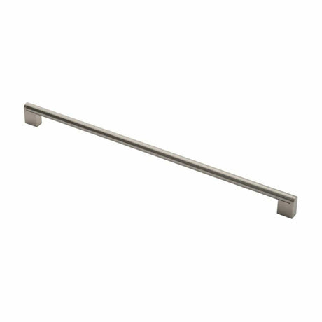 Finger Tip Design Cabinet Hardware Satin Nickel/Stainless Steel / Cabinet Pull Handles / 448mm c/c FTD - Bar Handle 448mm - Satin Nickel/Stainless Steel