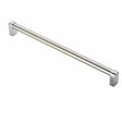 Finger Tip Design Cabinet Hardware Satin Nickel/Polished Chrome / Cabinet Pull Handles / 320mm c/c FTD - Bauhaus Handle 320mm - Satin Nickel/Polished Chrome