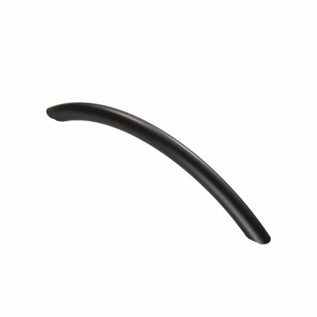 Finger Tip Design Cabinet Hardware Matt Black / Cabinet Pull Handles / 160mm c/c FTD - Bow Handle 160mm - Matt Black
