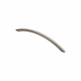 Finger Tip Design Cabinet Hardware Satin Nickel / Cabinet Pull Handles / 160mm c/c FTD - Bow Handle 160mm - Satin Nickel