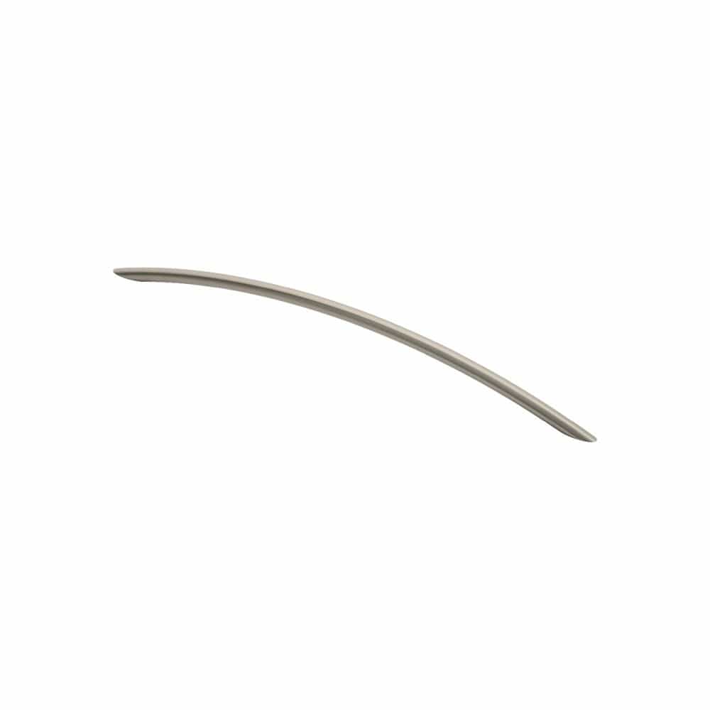 Finger Tip Design Cabinet Hardware Satin Nickel / Cabinet Pull Handles / 320mm c/c FTD - Bow Handle 320mm - Satin Nickel