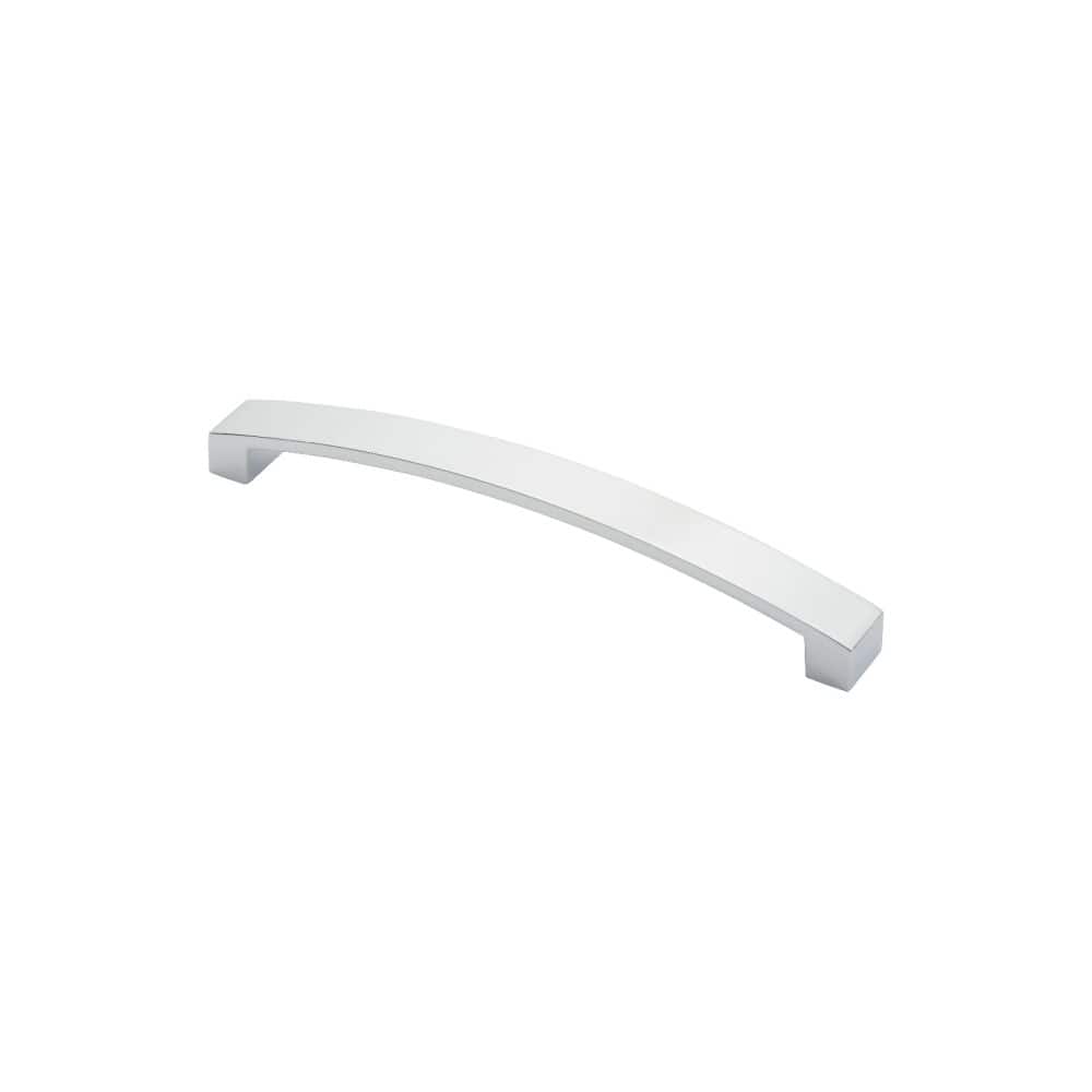 Finger Tip Design Cabinet Hardware Polished Chrome / Cabinet Pull Handles / 224mm c/c FTD - Curva Bow Handle 224mm - Polished Chrome