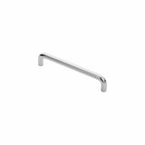 Finger Tip Design Cabinet Hardware Polished Chrome / Cabinet Pull Handles / 128mm c/c FTD - D Handle 128mm - Polished Chrome