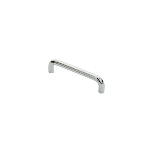 Finger Tip Design Cabinet Hardware Polished Chrome / Cabinet Pull Handles / 96mm c/c FTD - D Handle 96mm - Polished Chrome
