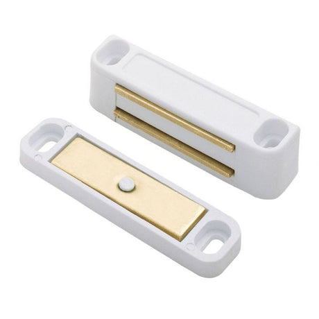 Finger Tip Design Cabinet Hardware Nylon White / Magnetic Catch FTD - Deluxe Nylon Magnetic Catch - Nylon White