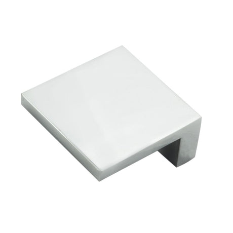 Finger Tip Design Cabinet Hardware Polished Chrome / Cabinet Knobs / 48mm Dia. FTD - Gamma Knob - Polished Chrome