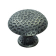 Finger Tip Design Cabinet Hardware Antique Steel / Cabinet Knobs / 32mm Dia. FTD - Hammered Finish Knob 32mm - Antique Steel