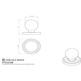 Finger Tip Design Cabinet Hardware Pewter Effect / Cabinet Knobs FTD - Hammered Pattern Ball Knob - Pewter Effect