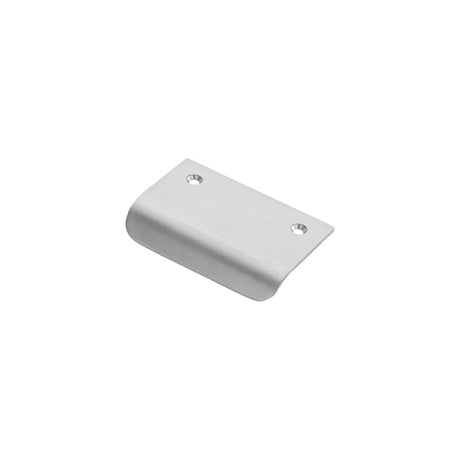 Finger Tip Design Cabinet Hardware Satin Chrome / Cabinet Pull Handles FTD - Hidden Finger Pull - Satin Chrome
