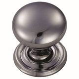 Finger Tip Design Cabinet Hardware Polished Chrome / Cabinet Knobs / 32mm Dia. FTD - Hollow Victorian Knob 32mm - Polished Chrome