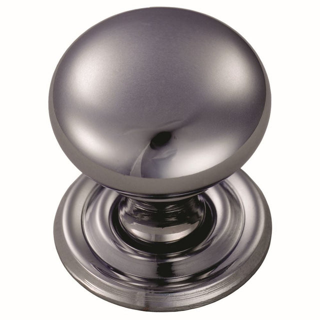 Finger Tip Design Cabinet Hardware Polished Chrome / Cabinet Knobs / 32mm Dia. FTD - Hollow Victorian Knob 32mm - Polished Chrome