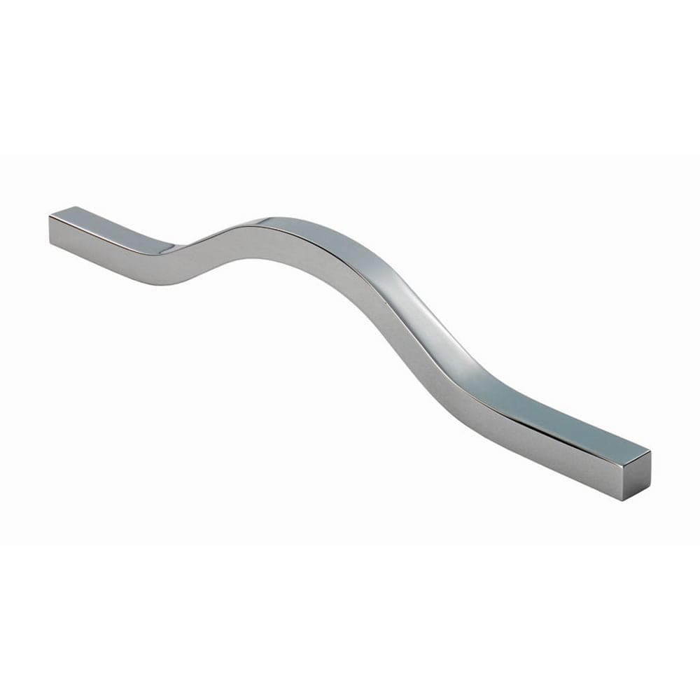 Finger Tip Design Cabinet Hardware Polished Chrome / Cabinet Pull Handles / 160mm c/c FTD - Ovenco Handle 160mm - Polished Chrome