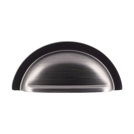 Finger Tip Design Cabinet Hardware Gun Metal / Cabinet Cup Pulls FTD - Oxford Cup Pull 76mm - Gun Metal