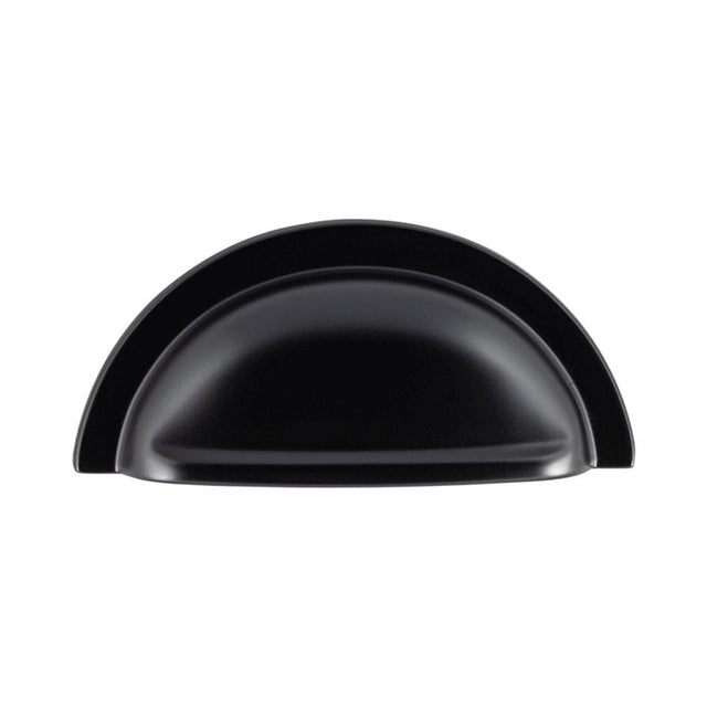 Finger Tip Design Cabinet Hardware Matt Black / Cabinet Cup Pulls FTD - Oxford Cup Pull 76mm - Matt Black