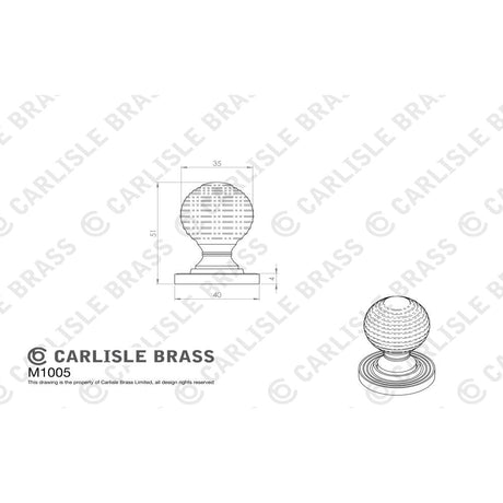 Finger Tip Design Cabinet Hardware Matt Black / Cabinet Knobs / 35mm Dia. FTD - Queen Anne Knob 35mm - Matt Black