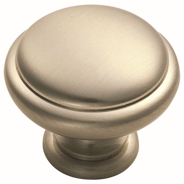 Finger Tip Design Cabinet Hardware Satin Nickel / Cabinet Knobs / 35mm Dia. FTD - Shaker Style Knob 35mm - Satin Nickel