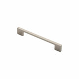 Finger Tip Design Cabinet Hardware Satin Nickel / Cabinet Pull Handles / 152mm c/c FTD - Slim D Handle 152mm Satin Nickel - Satin Nickel