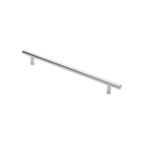 Finger Tip Design Cabinet Hardware Polished Chrome / Cabinet Pull Handles / 224mm c/c FTD - Steel T-Bar Handle 224mm - Polished Chrome