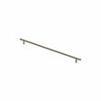 Finger Tip Design Cabinet Hardware Satin Nickel / Cabinet Pull Handles FTD - Steel T-Bar Handle 384mm - Satin Nickel