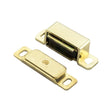 Finger Tip Design Cabinet Hardware Electro Brass / Magnetic Catch FTD - Superior Steel Magnetic Catch - Electro Brassed