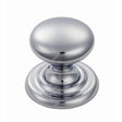 Finger Tip Design Cabinet Hardware Polished Chrome / Cabinet Knobs / 32mm Dia. FTD - Victorian Knob 32mm - Polished Chrome