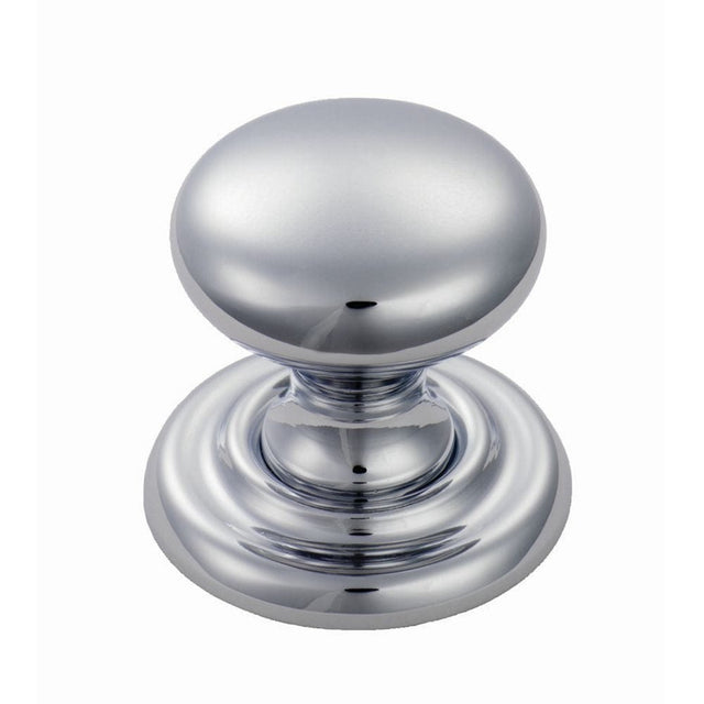 Finger Tip Design Cabinet Hardware Polished Chrome / Cabinet Knobs / 32mm Dia. FTD - Victorian Knob 32mm - Polished Chrome