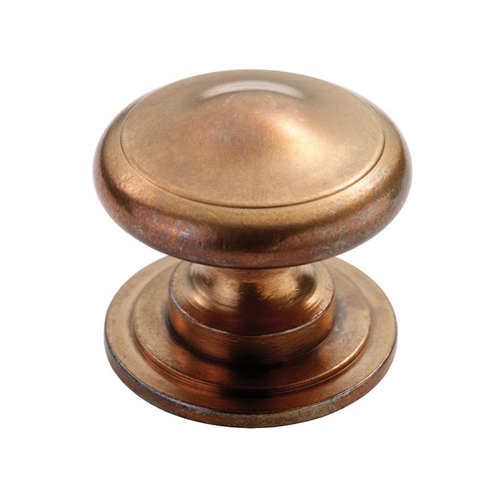 This is an image of a Carlisle Brass - Solid Bronze Cottage Knob - Bronze that is availble to order from Trade Door Handles in Kendal.